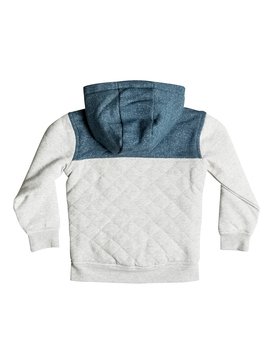 quiksilver, Best Trip - Sudadera Acolchada Con Capucha De cremallera, DARK DENIM (brq0) Best Trip - Quilted Zip-Up Hoodie EQKFT03148
