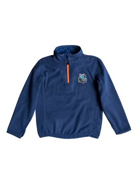 quiksilver, Mr Men Aker - Deuxième couche à demi-zip, ESTATE BLUE (bsw0) Mr Men Aker - Half-Zip Mid Layer EQKFT03211