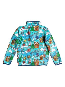 quiksilver, Mr Men Aker - Deuxième couche à demi-zip, MR MEN FUN TIMES (wbk6) Mr Men Aker - Half-Zip Mid Layer EQKFT03211