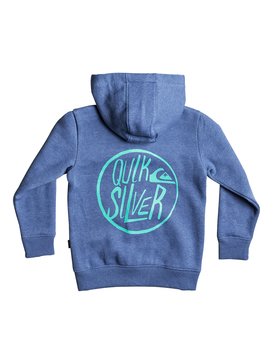 quiksilver, Boy's 2-7 Sagu Zipped Hoodie, TURKISH SEA HEATHER (bqsh) SAGU BOY EQKFT03231