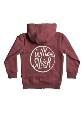 quiksilver, Boy's 2-7 Sagu Zipped Hoodie, POMEGRANATE HEATHER (rzgh) SAGU BOY EQKFT03231