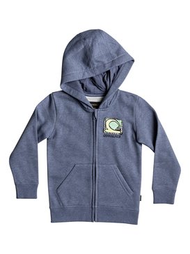 quiksilver, Foamie Nights - Zip-Up Hoodie, VINTAGE INDIGO HEATHER (bylh) Foamie Nights - Zip-Up Hoodie EQKFT03240