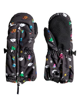 quiksilver, Mr Men Indie - Snowboard- / Ski-Fäustlinge, BLACK (kvj0) Mr Men Indie - Snowboard/Ski Mittens EQKHN03003