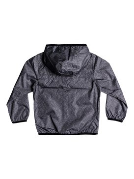 quiksilver, Boys 2 - 7 Contrasted Windbreaker, DARK GREY HEATHER (krph) CONTRASTED JACKET BOY EQKJK03081