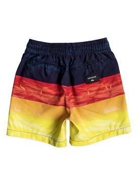 quiksilver, Word Waves 12" - Swim Shorts, NASTURTICM (mkm6) Word Waves 12" - Swim Shorts EQKJV03024