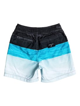 quiksilver, Boy's 2-7 Word Waves 14" Volley Boardshorts, VIRIDIAN GREEN (bnf6) Word Waves 14" - Swim Shorts EQKJV03028