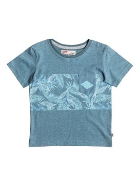 quiksilver, Faded Time - Maglietta con tasca, DARK DENIM (brq0) Faded Time - Pocket T-Shirt EQKKT03094