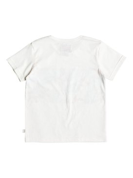 quiksilver, Faded Time - Maglietta con tasca, SNOW WHITE (wbk0) Faded Time - Pocket T-Shirt EQKKT03094