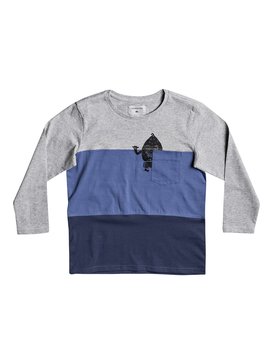 quiksilver, Konbo - Tee-Shirt à manches longues, DARK DENIM (brq0) Konbo - Long Sleeve T-Shirt EQKKT03104
