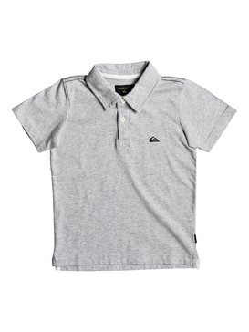 quiksilver, Boy's 2-7 Everyday Sun Cruise Polo Shirt, LIGHT GREY HEATHER (sgrh) EVERYDAY SUN CRUISE BOY EQKKT03108