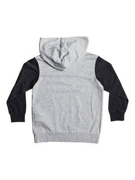 quiksilver, Boy's 2-7 Guitar Magic Long Sleeve Hooded Tee, LIGHT GREY HEATHER (sgrh) GUITAR MAGIC BOY EQKKT03112