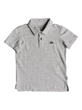 quiksilver, Boys 2-7 Everyday Sun Cruise - Polo Shirt, LIGHT GREY HEATHER (sjsh) EVERYDAY SUN CRUISE BOY EQKKT03129