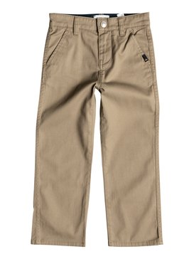 quiksilver, Boy's 2-7 Everyday Union Chinos, ELMWOOD (tmp0) Everyday Union - Chinos EQKNP03033