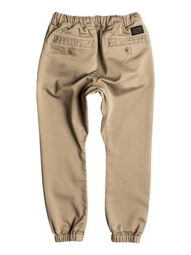 quiksilver, Fonic - Pantalon de jogging en sergé, ELMWOOD (tmp0) Fonic - Chino Joggers EQKNP03037