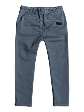 quiksilver, Krandy Elasticated - Pantalones de Corte Ajustado, REAL TEAL (bpr0) Krandy Elasticated - Slim Fit Trousers EQKNP03043