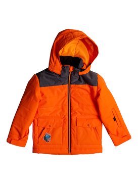 quiksilver, Mr Men Edgy - Veste de snow, SHOCKING ORANGE (nkr0) Mr Men Edgy - Snow Jacket EQKTJ03005