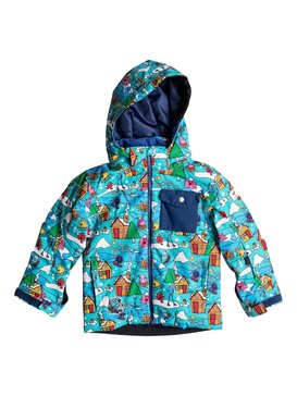 quiksilver, Mr Men Little Mission - Veste de snow, MR MEN FUN TIMES (wbk6) Mr Men Little Mission - Snow Jacket EQKTJ03007