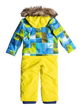quiksilver, Rookie - Combinaison intégrale de snow, BLUE SULPHUR ICEY CHECK (ggp9) Rookie - Snow Suit EQKTS03002