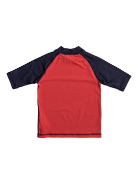 quiksilver, Bubble Dream - Lycra à manches courtes, QUIK RED (rqr0) Bubble Dream - Short Sleeve Rash Vest EQKWR03024