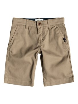 quiksilver, Boy's 2-7 Everyday Union Stretch Chino Shorts, ELMWOOD (tmp0) Everyday Union Stretch 14" - Chino Shorts EQKWS03061
