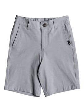 quiksilver, Boy's 2-7 Union Heather Amphibian 14" Amphibian Shorts, SLEET (szp0) UNION HEATHER AMPHIBIAN BOY 14 EQKWS03111