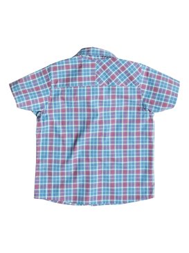 quiksilver, Everyday Check - Chemise manches courtes, EVERYDAY CHECK FEDERAL POP (bnc1) Everyday Check - Short Sleeve Shirt EQKWT03048