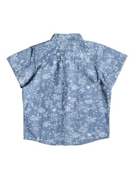 quiksilver, Bloom Field Diver - Chemise à manches courtes, INDIGO PYRAMID (bnd6) Bloom Field Diver - Short Sleeve Shirt EQKWT03105
