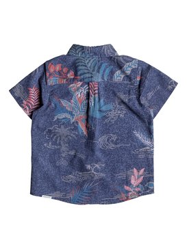 quiksilver, Channels Bruz - Chemise à manches longues, NAVY BLAZER CHANNELS BRUZ (byj6) Channels Bruz - Long Sleeve Shirt EQKWT03110