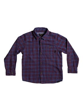 quiksilver, Boy's 2-7 Phaser Setting Long Sleeve Shirt, POMEGRANITE PHASER SETTING (rzg1) PHASER SETTING LS BOY EQKWT03120