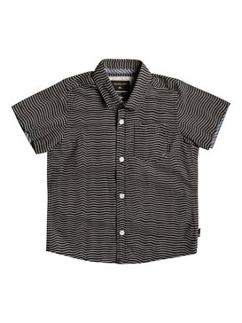 quiksilver, Boy's 2-7 Heat Wave Short Sleeve Shirt, BLACK HEAT WAVE (kvj6) HEAT WAVE SS BOY EQKWT03122