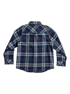 quiksilver, Niños 2-7 Camisa de Manga Larga Fitzspeere, ESTATE BLUE SHD LUMBER (bsw1) FITZSPEERE BOY EQKWT03135