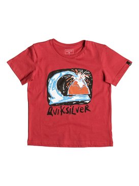 quiksilver, Classic Magic Volcano - Maglietta, CARDINAL (rpe0) Classic Magic Volcano - T-Shirt EQKZT03080