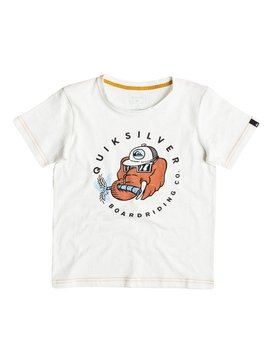 quiksilver, Slub Bobo - Tee-Shirt, SNOW WHITE (wbk0) Slub Bobo - T-Shirt EQKZT03083