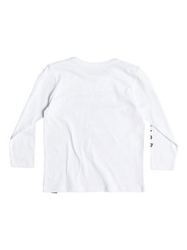 quiksilver, Classic Never Lost - Long Sleeve T-shirt, WHITE (wbb0) Classic Never Lost - Long Sleeve T-shirt EQKZT03085
