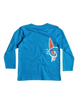 quiksilver, Classic Chipirones - Tee-Shirt à manches longues, VALLARTA BLUE (byh0) Classic Chipirones - Long Sleeve T-shirt EQKZT03086