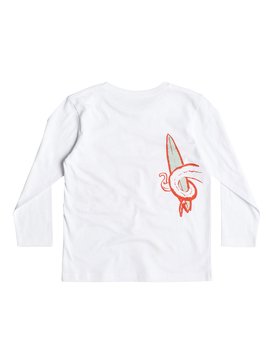 quiksilver, Classic Chipirones - Tee-Shirt à manches longues, WHITE (wbb0) Classic Chipirones - Long Sleeve T-shirt EQKZT03086