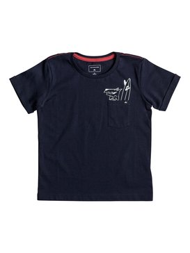 quiksilver, Classic Xray - Maglietta con tasca, NAVY BLAZER (byj0) Classic Xray - Pocket T-Shirt EQKZT03087