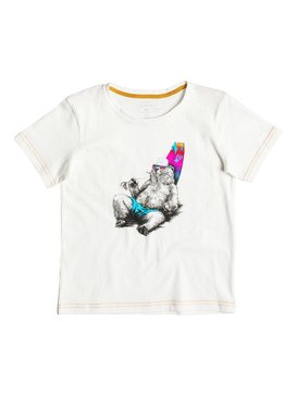 quiksilver, Slub Local Mostly - Maglietta, SNOW WHITE (wbk0) Slub Local Mostly - T-Shirt EQKZT03088