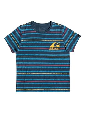 quiksilver, Logospark - Tee-Shirt, DARK DENIM (brq0) Logospark - T-Shirt EQKZT03116