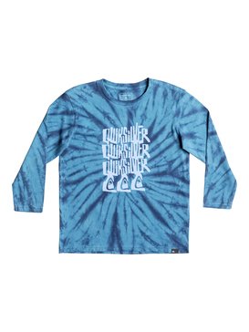 quiksilver, Tri Band - T-Shirt à manches longues, DARK DENIM (brq0) Tri Band - Long Sleeve T-Shirt EQKZT03128