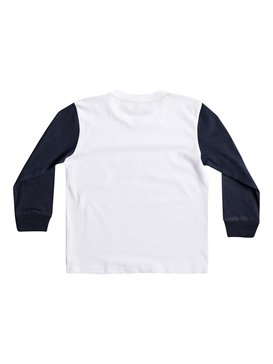 quiksilver, Carbon Pro Magnet - T-Shirt à manches longues ultra-doux, WHITE (wbb0) Carbon Pro Magnet - Super-Soft Long Sleeve T-Shirt EQKZT03130
