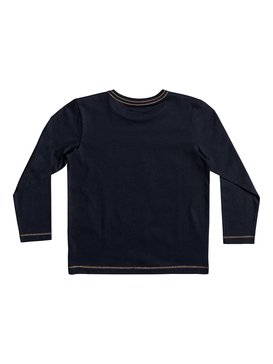 quiksilver, Classic Surf Legend - T shirt manches longues, NAVY BLAZER (byj0) Classic Surf Legend - Long Sleeve T-Shirt EQKZT03200