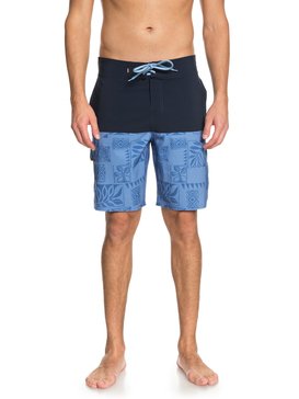 quiksilver, Waterman Malama Bay 18" Boardshorts, NAVY BLAZER (byj0) Waterman Malama Bay 18" - Board Shorts EQMBS03035