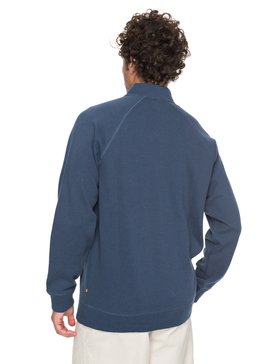 quiksilver, Waterman Great Wave - Sweatshirt mit Reißverschluss kragen, DARK DENIM (brq0) Waterman Great Wave - 1/2 Zip Sweatshirt EQMFT03018