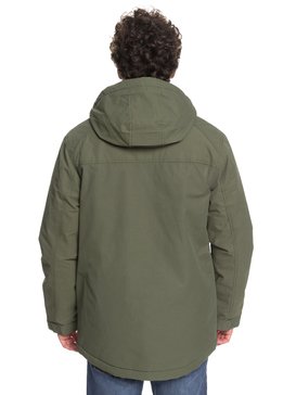quiksilver, Waterman Weather - Chaqueta impermeable con capucha, BEETLE (gqm0) Waterman Weather - Waterproof Hooded Jacket EQMJK03005