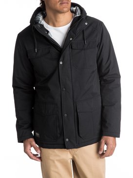 quiksilver, Waterman Weather - Waterproof Hooded Jacket, BLACK (kvj0) Waterman Weather - Waterproof Hooded Jacket EQMJK03005