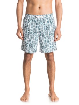 quiksilver, Waterman Longwalks 19" - Short de bain, WHITE (wbb0) Waterman Longwalks 19" - Swim Shorts EQMJV03001