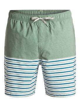 quiksilver, Waterman Breezy Stripe 18" - Short de bain, WREATH (gnb0) Waterman Breezy Stripe 18" - Swim Shorts EQMJV03005