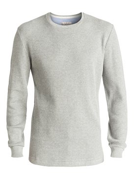 quiksilver, Waterman Lalex Point - Top à manches longues, LIGHT GREY HEATHER (lgh) Waterman Lalex Point - Long Sleeve Top EQMKT03004
