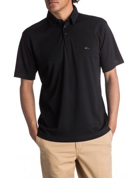 quiksilver, Waterman Water Polo Shirt, BLACK (kvj0) WATER POLO2 EQMKT03016